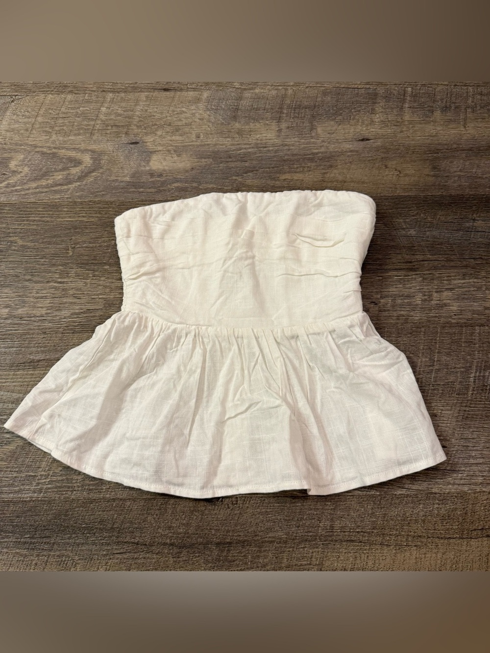 Petal & Pup Smocked Strapless Top